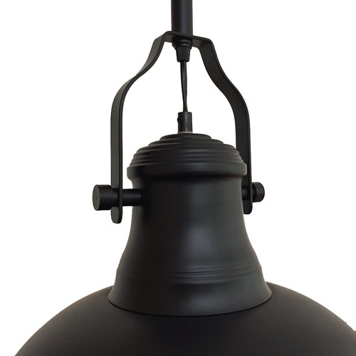 Matte black deals farmhouse pendant light